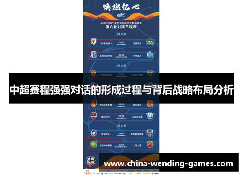 中超赛程强强对话的形成过程与背后战略布局分析