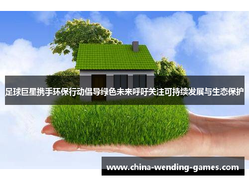 足球巨星携手环保行动倡导绿色未来呼吁关注可持续发展与生态保护 足球巨星携手环保行动倡导绿色未来呼吁关注可持续发展与生态保护